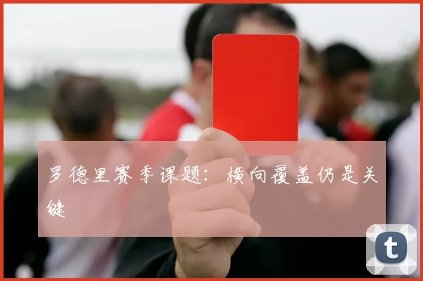罗德里赛季课题：横向覆盖仍是关键